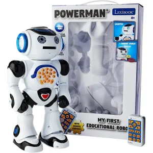 Lexibook Powerman Remote Control Walking Talking Toy Robot