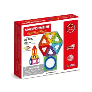 Magformers Basic 26-piece Magnetic Construction Kit