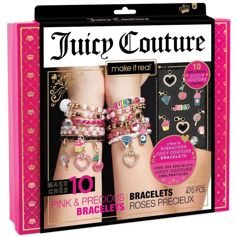 Make It Real Juicy Couture Jewellery Gorgeous Pink Bracelets