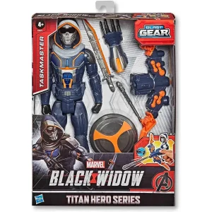 Marvel Black Widow Titan Hero Series Blast Gear Taskmaster Action Figure 30cm