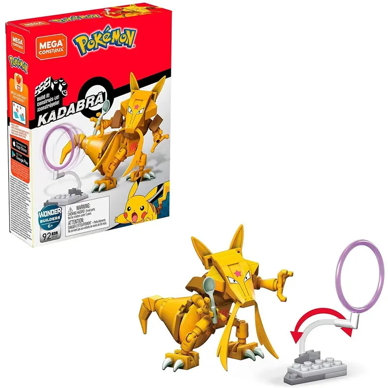 Mega Construx Pokmon Kadabra Action Figure