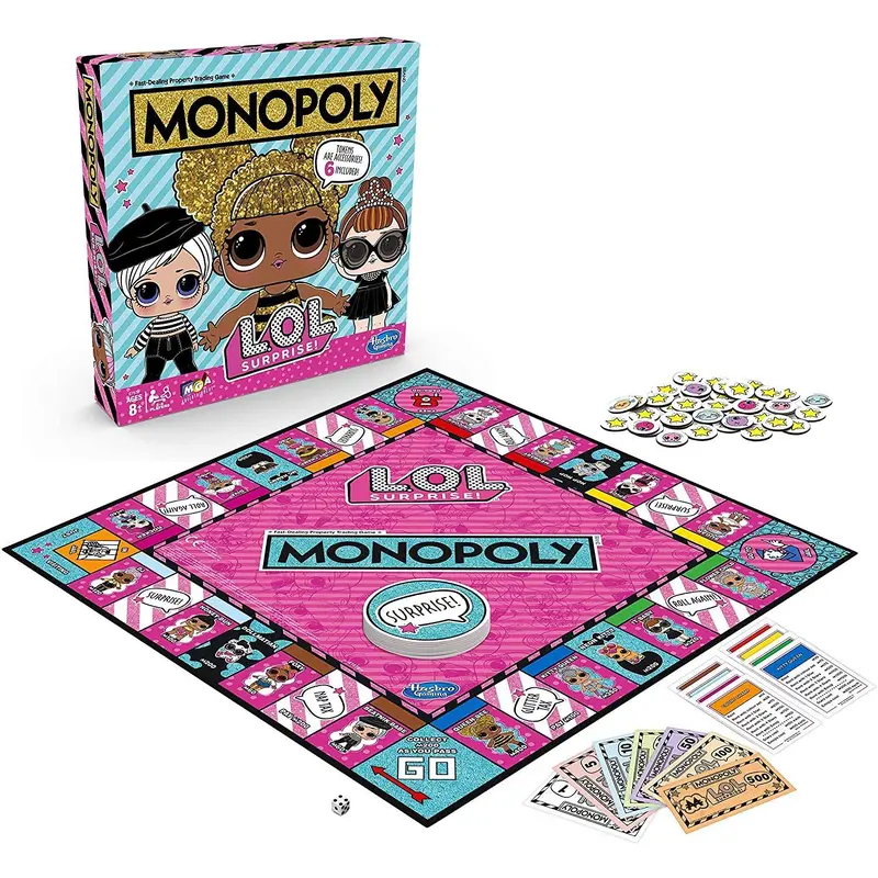 Monopoly Game LOL Surprise! Edition Board Game