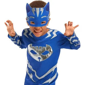 New! PJ Masks Turbo Blast Catboy Silver Accents Costume Set