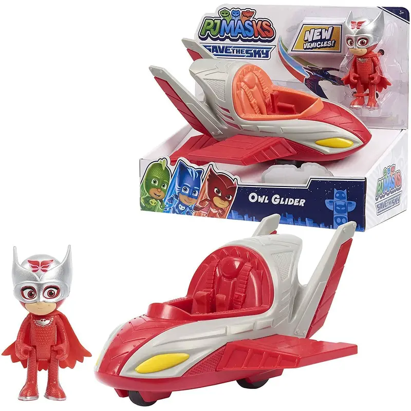 PJ Masks Save The Sky Owlette and Owl-glider Playset
