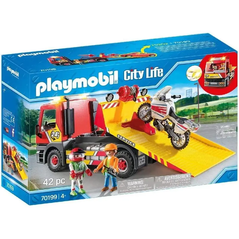 Playmobil 70199 City Life Vehicle World Breakdown Service Playset