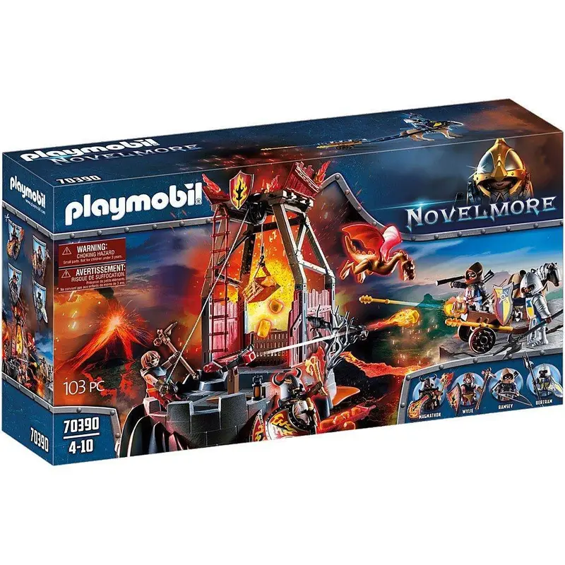 Playmobil 70390 Burnham Raiders Lava Mine Playset