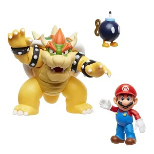 Super Mario JPA64512 Bowsers Lava Battle Playset