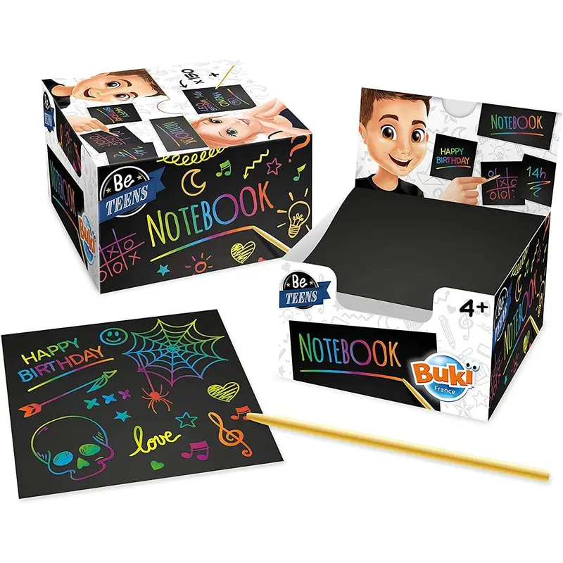 BUKI France Be Teens Scratch Notebook
