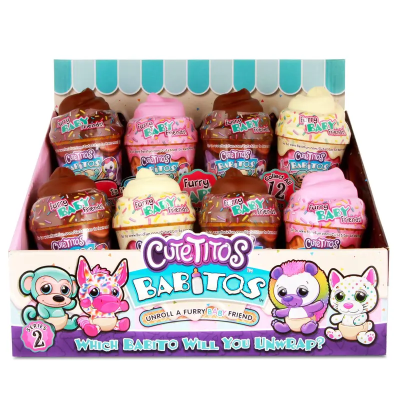 Cutetitos Babitos Furry Baby Friends  Collectible Surprise Assortment