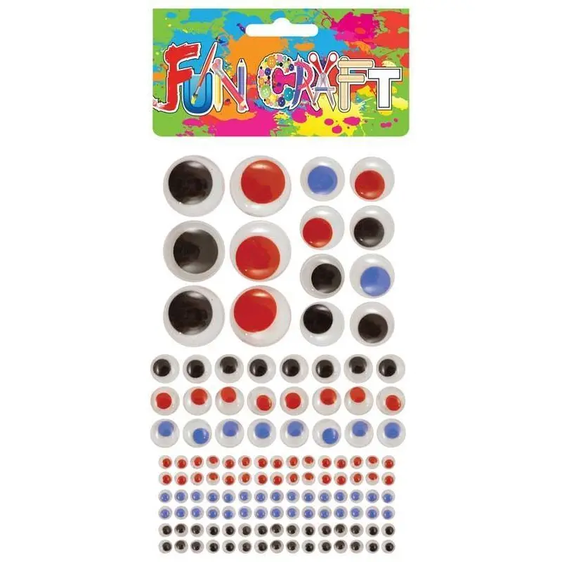 Fun Craft Eyes Assorted Sizes