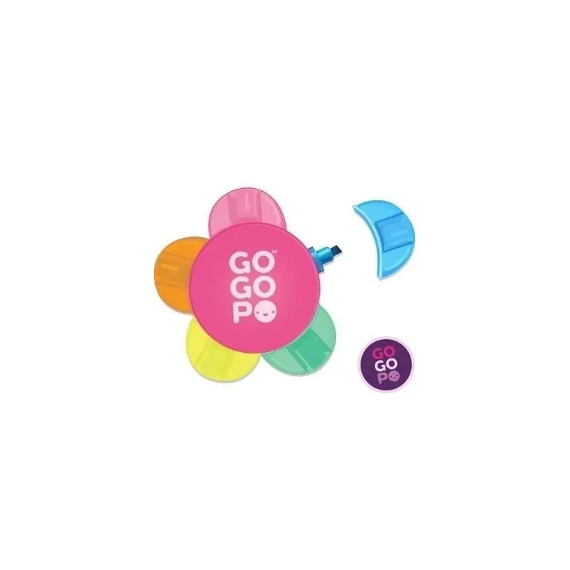 GOGOPO 5 Colour Flower Highlighters