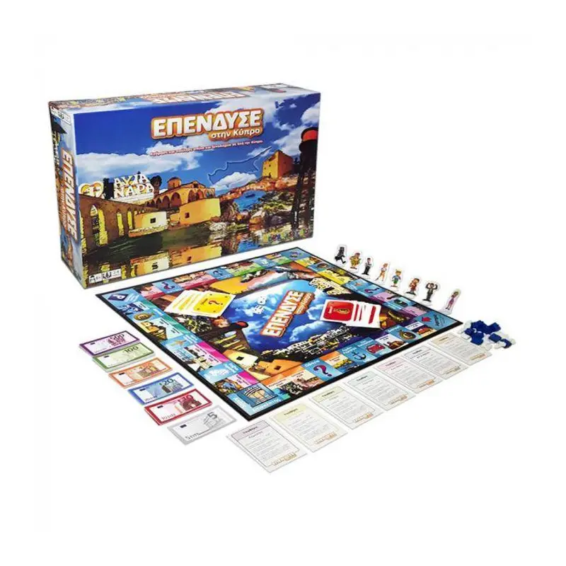 Invest In Cyprus Board Game -