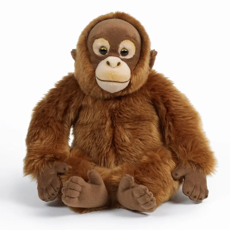 Living Nature Orangutan Monkey 30cm Soft Toy