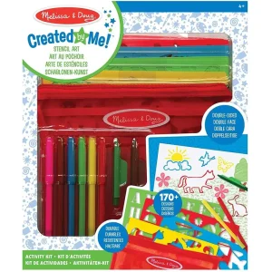 Melissa & Doug 40624 Created By Me! Stencil Art Activity Kit