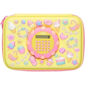 Smiggle Calculator Play Hardtop Pencil Case - Mix