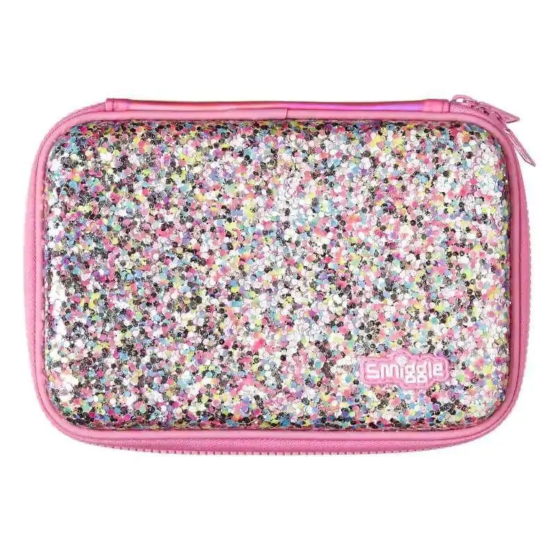Smiggle Dreamy Hardtop Pencil Case - Pink