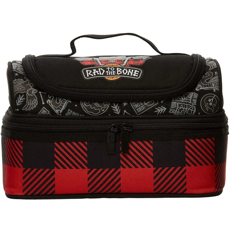 Smiggle Express Double Decker Lunchbox - Wolf Print