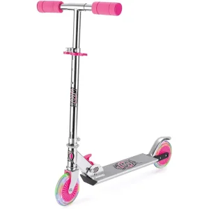Xootz LED Scooter, Folding with Adjustable Handle Bars