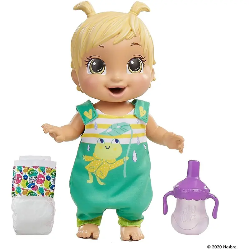 Baby Alive Baby Gotta Bounce Doll - Frog Outfit