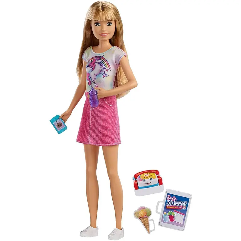 Barbie Skipper Babysitters Doll and Accessories, Multi-colour