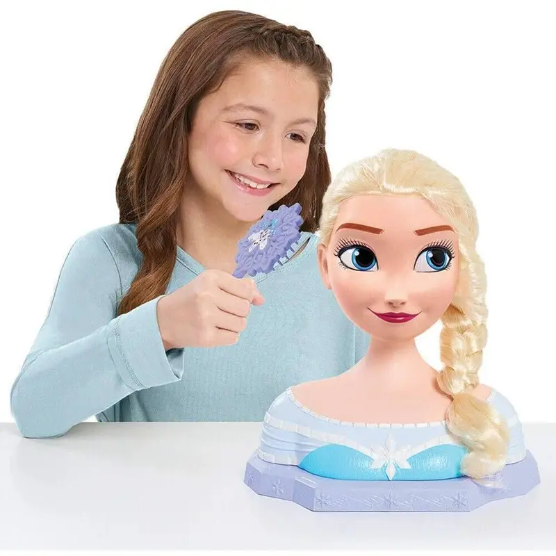 Disney Frozen 2 Deluxe Elsa Snow Queen Deluxe Styling Head