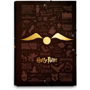 Harry Potter A4 Elasticated Folder - Glasses