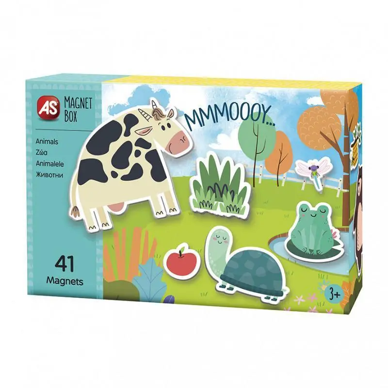 Magnet Box  Animal Shapes Educational Game