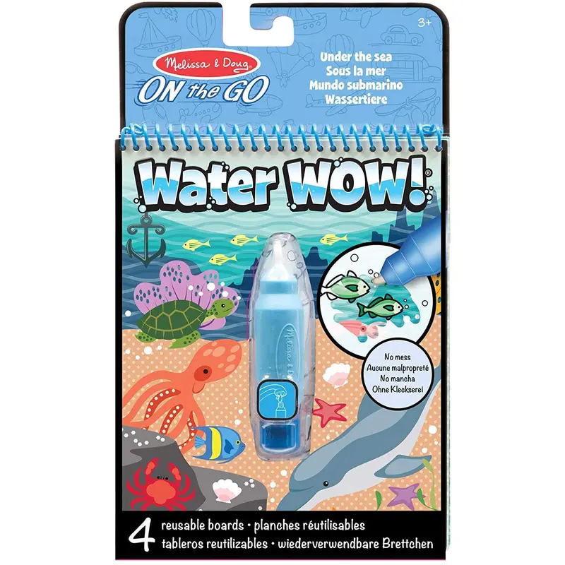 Melissa & Doug 19445 On The Go Water Wow! Activity Pad - Under The Sea