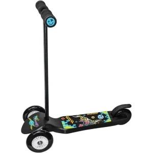 Ozbozz Trail Twist Junior Boys Scooter - Black