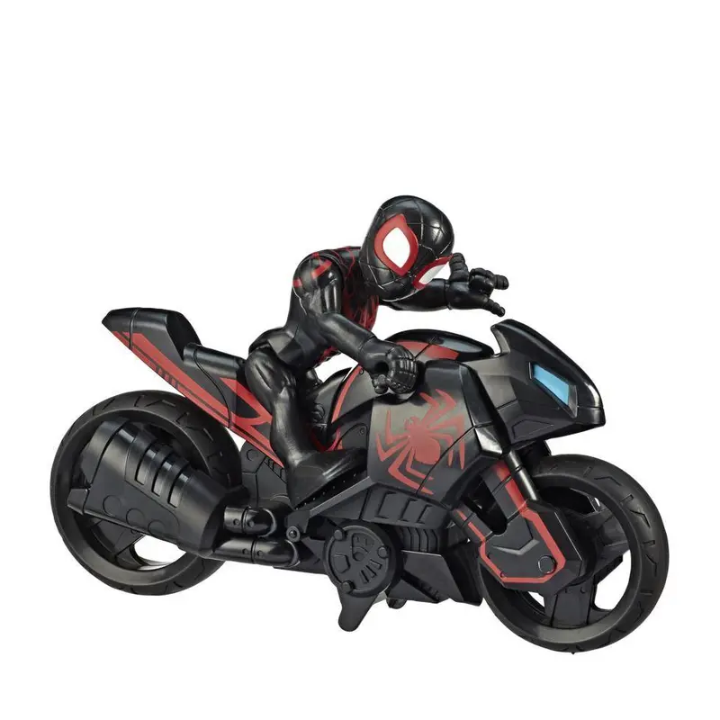 Playskool Heroes Kid Arachnid and Motorcycle Playset
