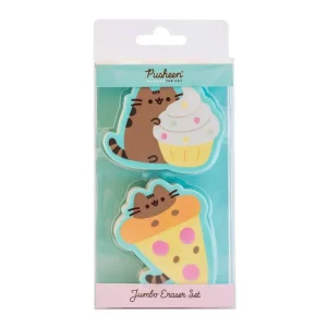 Pusheen Set of 2 Erasers - Foodie Collection