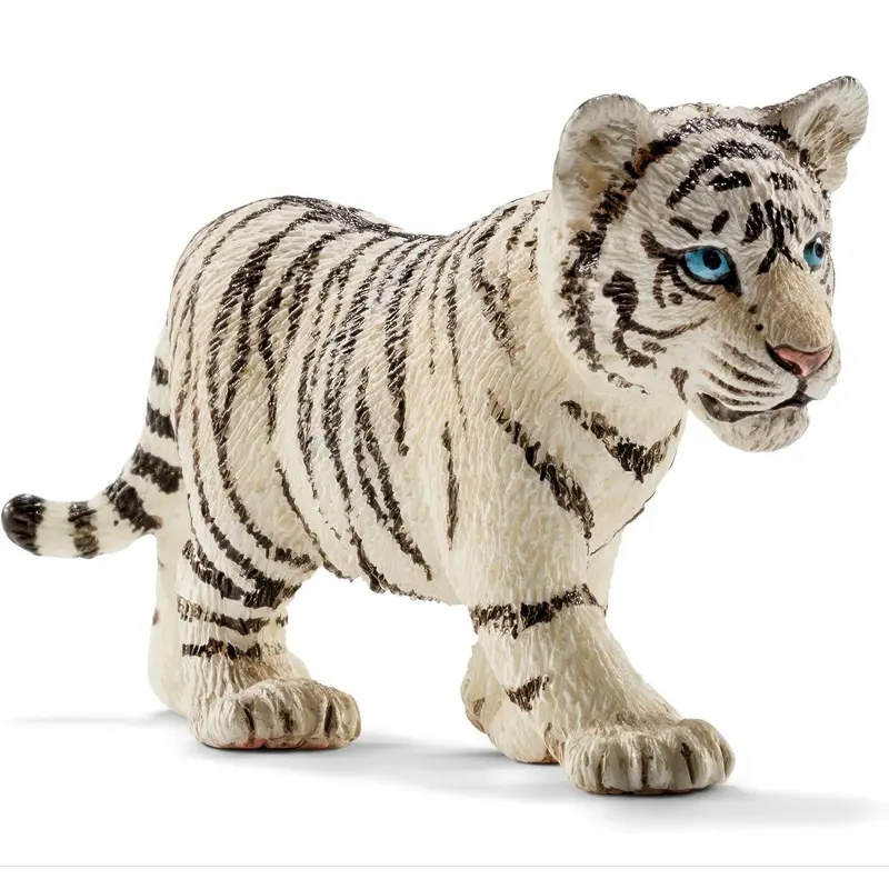 Schleich 14732 Tiger Cub White Figure