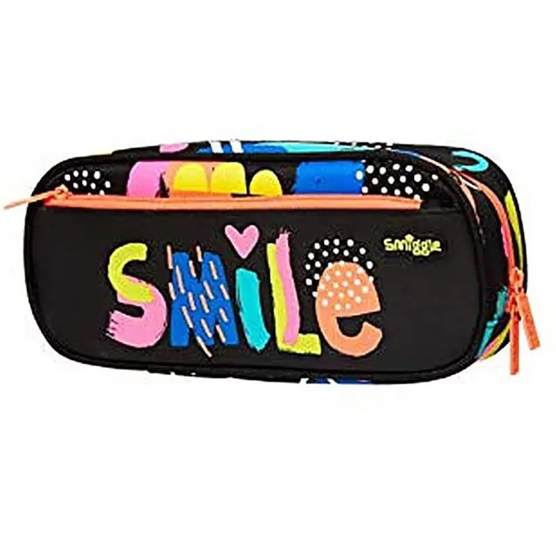 Smiggle Fresh Combo Pencil Case - Black