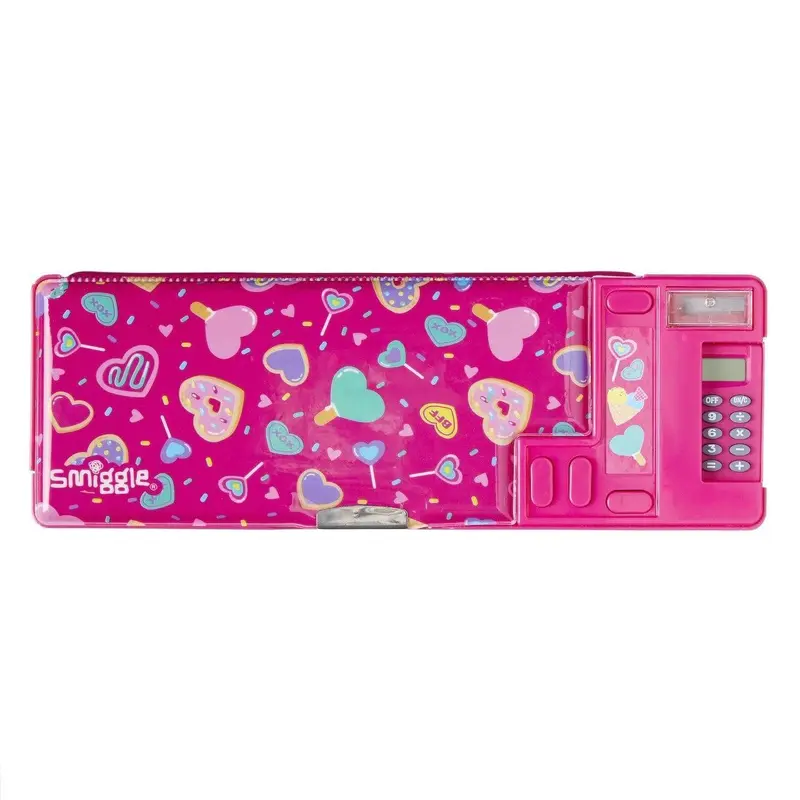 Smiggle Woah Pop Out Pencil Case - Pink