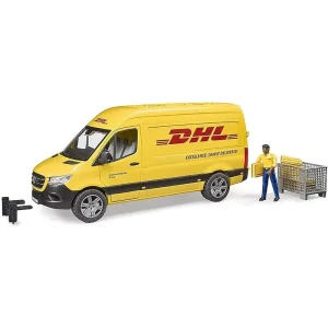 Bruder Mercedes Sprinter DHL with Driver