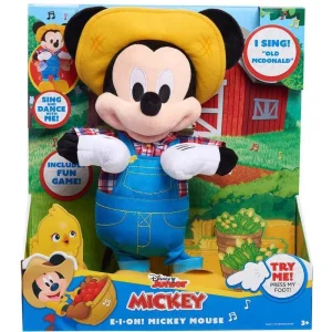 Disney Junior E-i-oh! Mickey Mouse Interactive Plush Toy