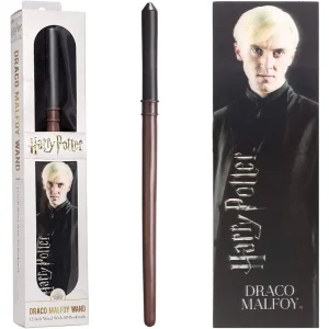 Harry Potter Draco Malfoy Wand 12-inch Wand with 3D Bookmark