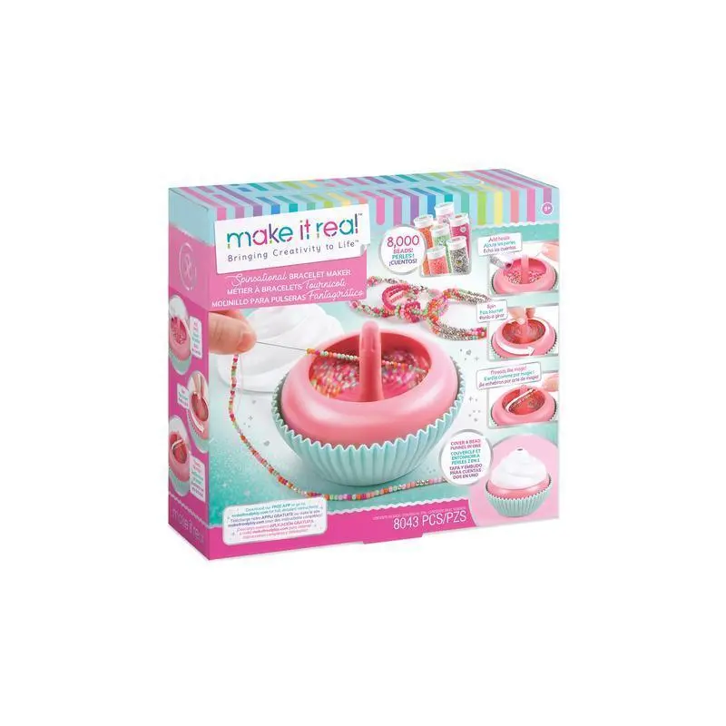Make It Real 1454 Sweet Swirls Jewellery Spinsational Bracelet Maker