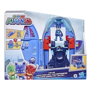 PJ Masks 2-in-1 Hq Playset Headquarters and Rocket