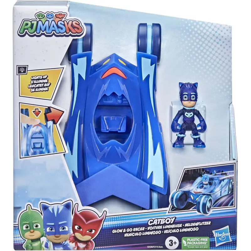 PJ Masks Glow and Go Racers - Assorted