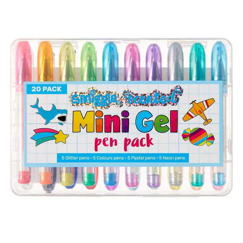Smiggle Scented Mini Gel Pens X20