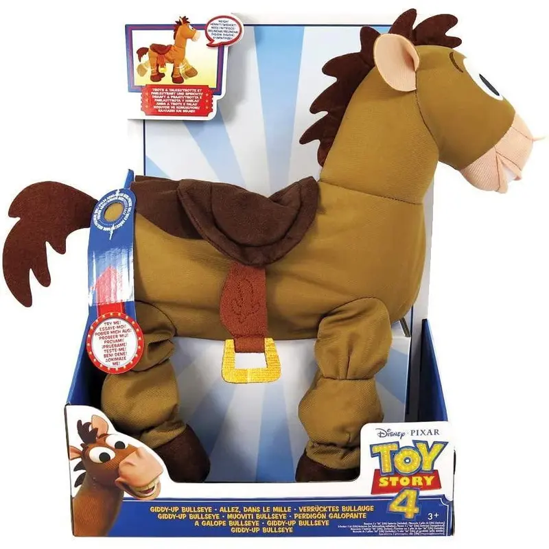 Toy Story 4 Giddy-up Bullseye Trotting & Talking Horse Toy