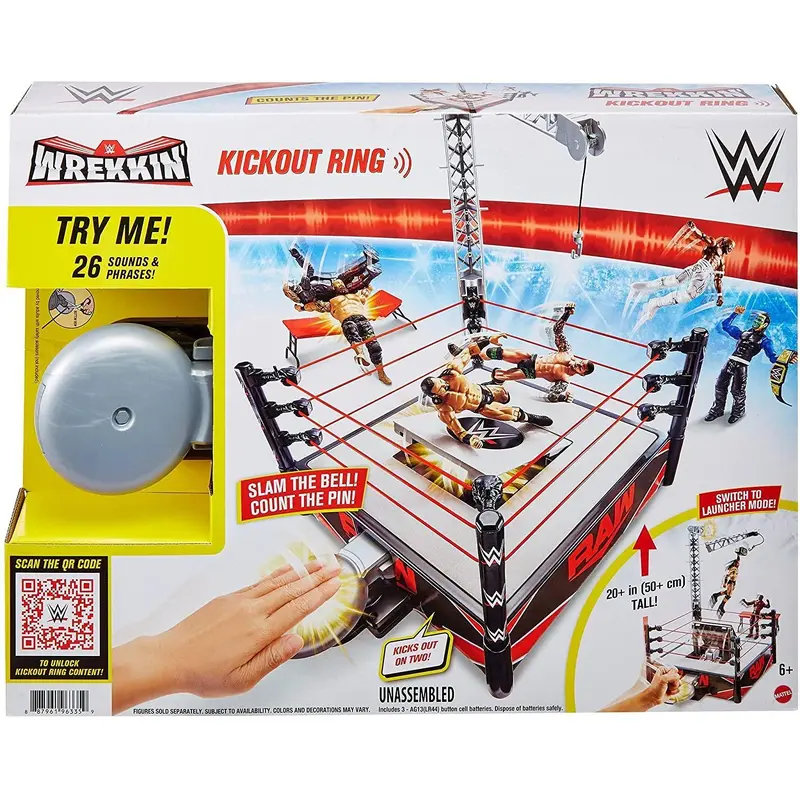 WWE Wrekkin Kickout Ring Playset