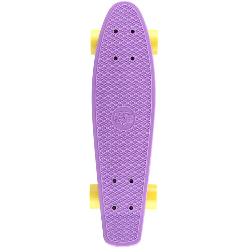 Xootz 22-inch Mini Cruiser Skateboard - Pastel Purple