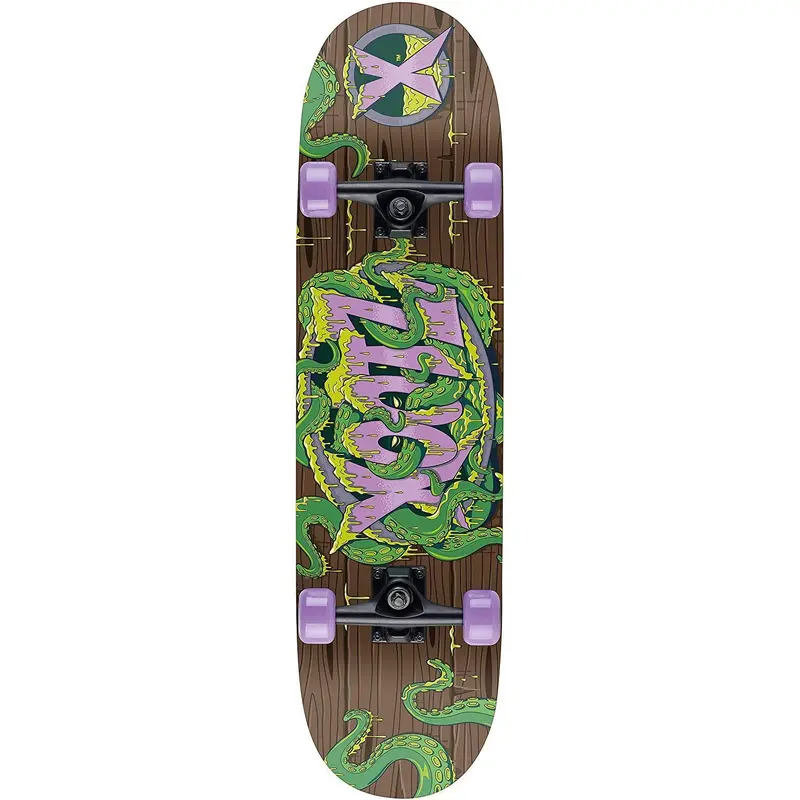 Xootz TY5760 Double Kick Double Kick, 31-inch, Trick Skateboard