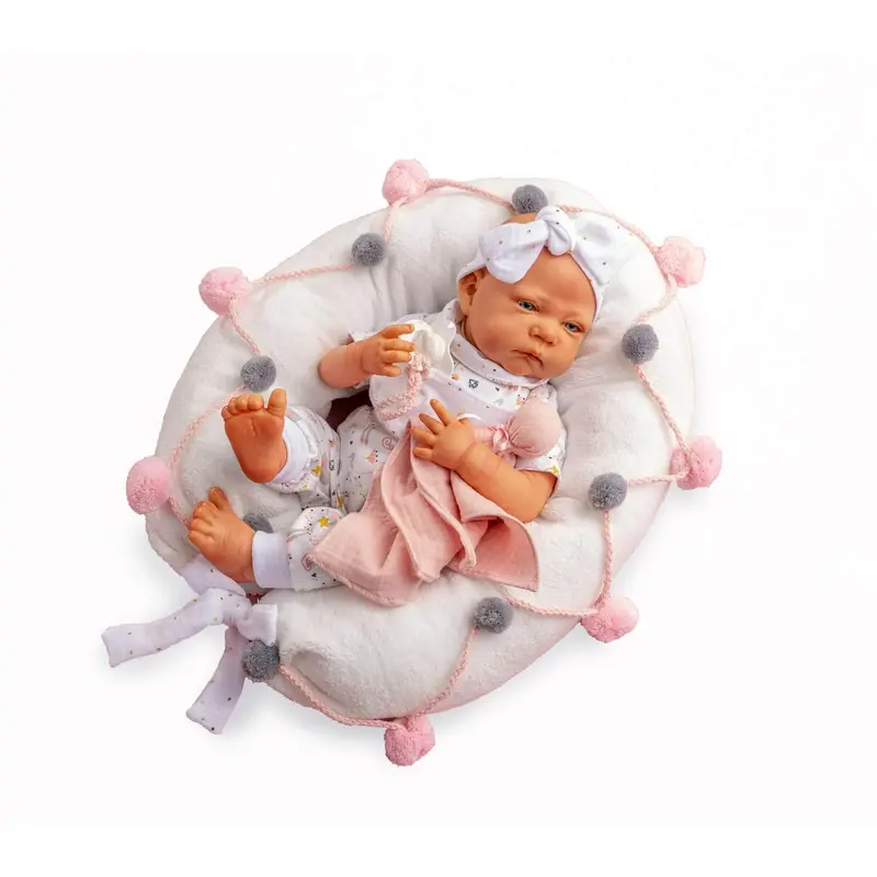 Berjuan 8206 Sweet Reborn Interactive Baby Doll 50cm with Sounds and Gestures