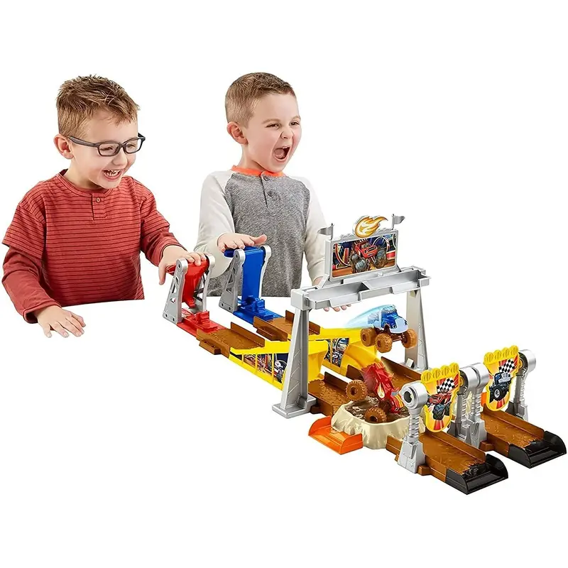 Blaze and The Monster Machines Mud-pit Race Track Vehicle Playset