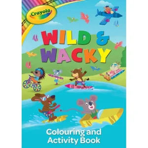 Crayola Wild & Wacky Colouring & Activity Book