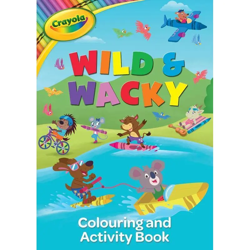 Crayola Wild & Wacky Colouring & Activity Book