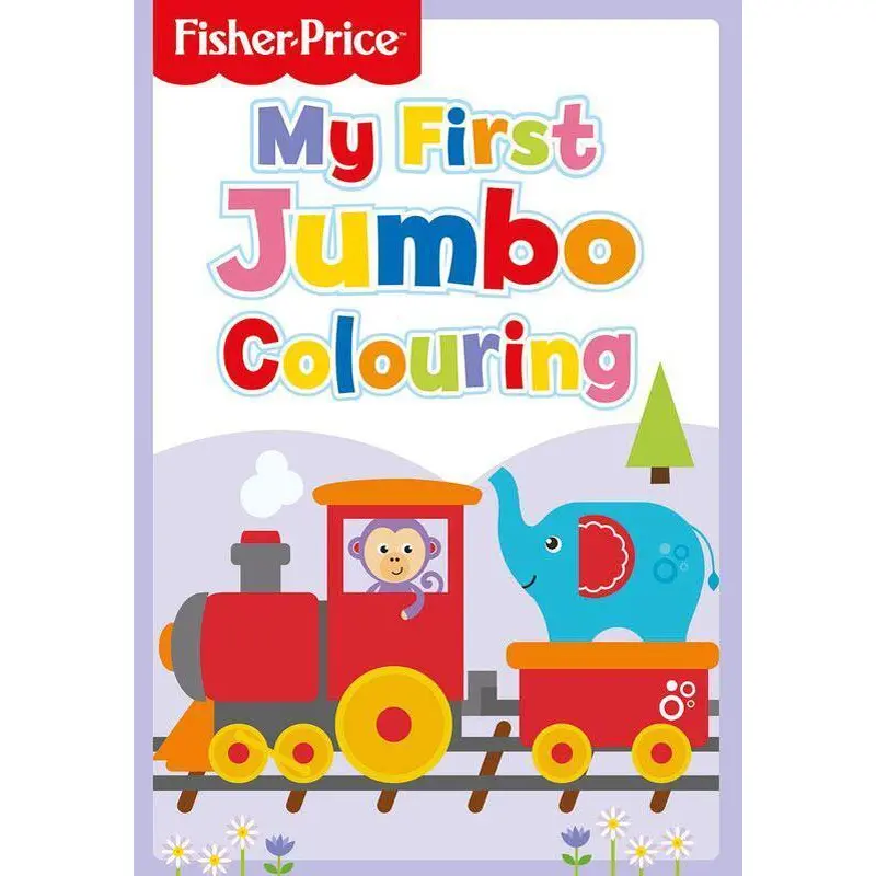 Fisher-Price Jumbo Colouring Book